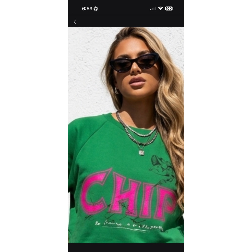 Burberry Small FISH n CHIPS green and oink